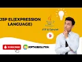 Session 9 JSP EL Expression Language in Hindi