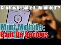 Mint Mobile Tried Calling THIS Unlimited - I Found the Limit