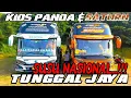 OM TELOLET OM!!! SUSU NASIONAL TELOLET BASURI BUS TUNGGAL JAYA KIDS PANDA \u0026 SATURNUS ALE - ALE