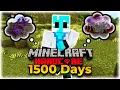 I Survived 1500 Days In HARDCORE Minecraft World Tour