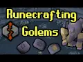 OSRS Runecrafting Training - Chaos Golems Guide Loot from 1000
