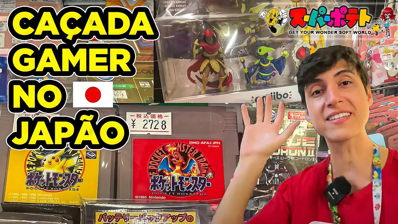 Caçada Gamer no JAPÃO! Lixão dos Games? Não! A Famosa Loja Super Potato em Osaka - TEMPLO Retro Game