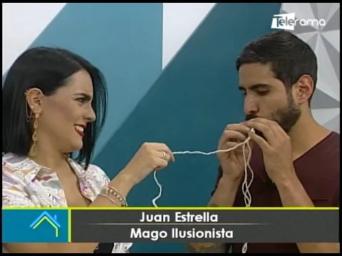 Juan Estrella nos presenta su show de magia