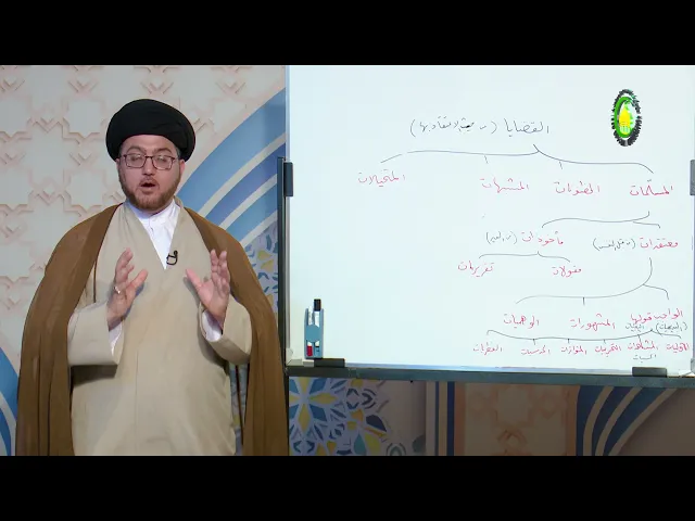 ⁣31   أقسام القضایا بإعتبار موادها3 - الأستاذ: سماحة السید سعد البخاتی