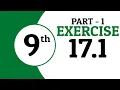 Exercise 17 1 - Class 9 Math