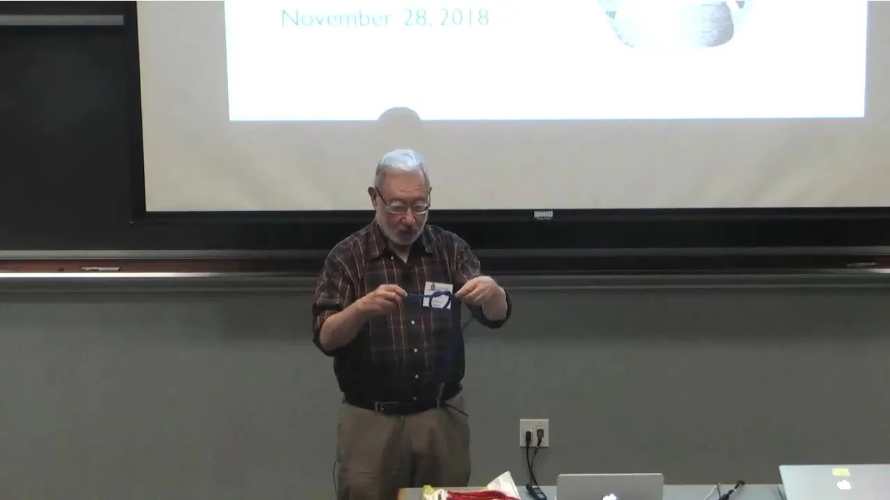Revolutions in Knots, Braids and Physics ▸ KITP Chalk Talk by Louis Kauffman