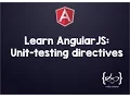 MEAN Stack AngularJS Unit testing directives