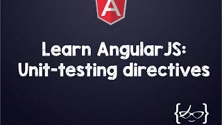 MEAN Stack AngularJS Unit testing directives
