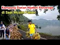 Kampung Durian Area Telaga Ngebel Ponorogo di Waktu Musim Panen