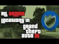 GTA 3 - All armor locations