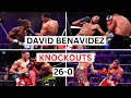 David Benavidez 26-0 All Knockouts Highlights