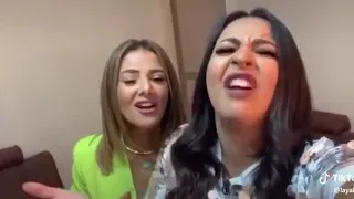 ايمي و دنيا سمير غانم يغنوا عايم في بحر الغدر دندنها