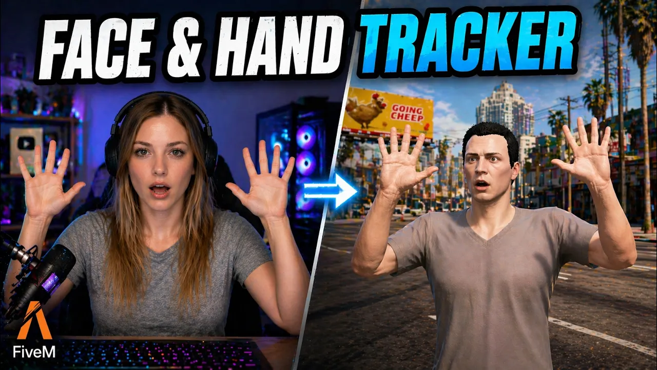 Face & Hand Tracking System