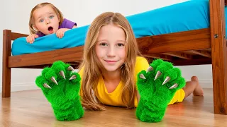 Nastya and Friends Discover a Monster Under the Bed