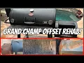 Rehabbing my Offset Smoker CharGriller Grand Champ XD