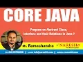 Core Java Tutorial Program on Abstract Class Interface and their Relations in Java