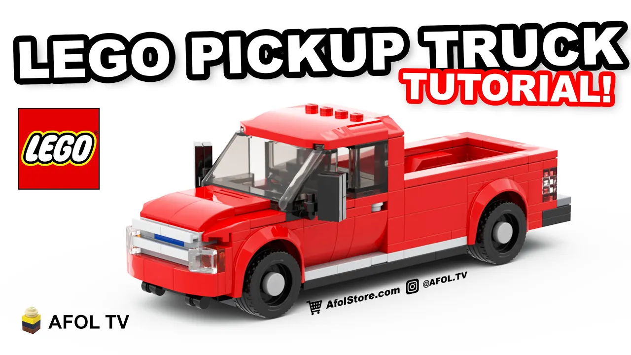 LEGO Pickup Truck (Tutorial). 