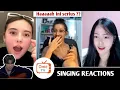 Download Lagu Semua cewek cewek ini berdecak kagum sampe meleleh wkwk SINGING REACTIONS OmeTV
