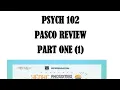 PSYCH 102 EXAMS PASCO REVIEW - 50 MULTIPLE-CHOICE QUESTIONS PSYCHOLOGY