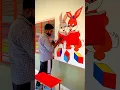 Cartoon wall painting