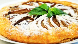 Пачка творога + груши = Обалденная ГАЛЕТА! Самый вкусный и самый простой пирог к чаю 