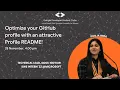 Open Source Day Optimize your GitHub profile with an attractive Profile README Pooja Gera