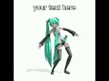 Miku s dance tutorial