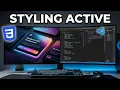 How to design External CSS in Visual Studio Code