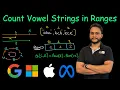 Count Vowel Strings in Ranges Leetcode 2559