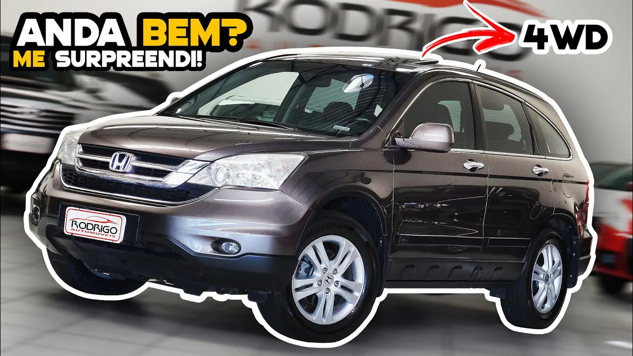 ANDEI NO HONDA CRV 2011 ÚNICO DONO DA RODRIGO AUTOMÓVEIS! Anda BEM ou FALTA MOTOR? Um SUV BARATO!