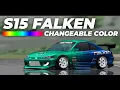 Livery Silvia S15 Falken Changeable Color Fr Legends
