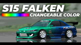 Livery Silvia S15 Falken Changeable Color Fr Legends