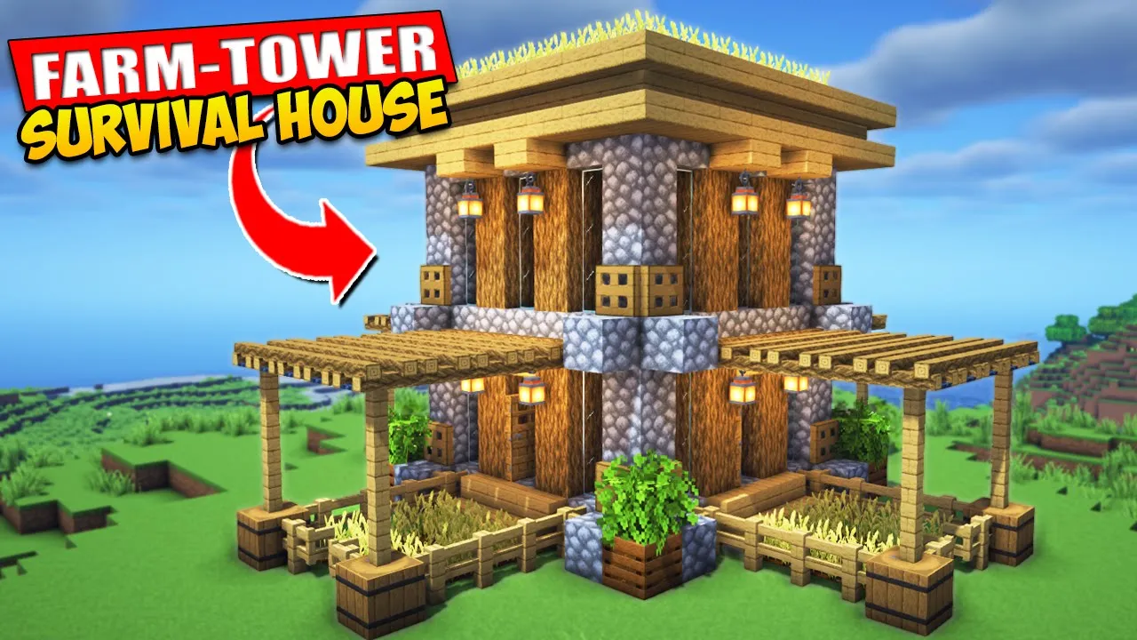Minecraft Survival House Tutorial ????