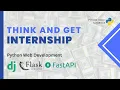 How to get Python Django Internship From Small College Python Hindi Tutorials
