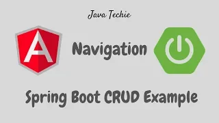 Angular Navigation SpringBoot CRUD Example Java Techie