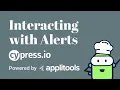 How To Interact With Browser Alerts Using Cypress Test Framework - Test Automation Cookbook