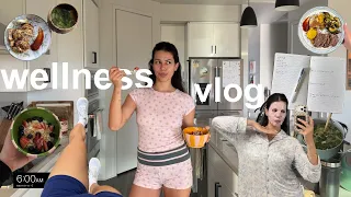 wellness vlog my health routines morning night rituals skincare workouts