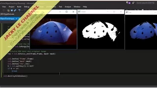 Image Analysis Color Object Tracking cvtColor inRange - OpenCV for Python Tutorial 03 2