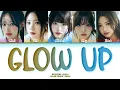 Lagu RESCENE Glow Up Color coded lyrics