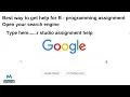 How to find r programming assignment helper