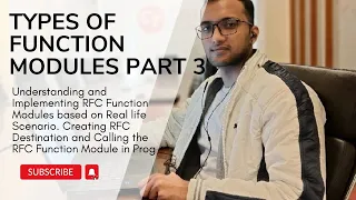 10 3 Understanding and Implementing RFC Function Modules in ABAP Programming