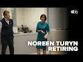 Noreen Turyn s retirement announcement with WSET staff
