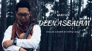deen assalam sabyan violin cover by rifqi aziz