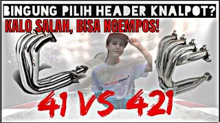 Download KAMU GALAU Modif Knalpot Racing HEADER 41 / 421 OBAT NGEMPOS RPM RENDAH \u0026 RPM TINGGI TENAGA KURANG MP3