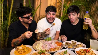 PROBAMOS COMIDA PERUANA POR PRIMERA VEZ !!