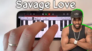 jason derulo savage love on iphone garageband 