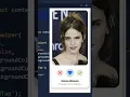 Tinder card screen using