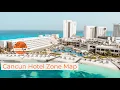 Cancun Hotel Zone Map