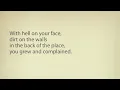 Horse Feathers - Curs in the Weeds (Lyrics)