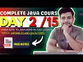 Day 2 15 Complete Java Course From Zero to Java Hero in Just 15 Days Variables and Data Types